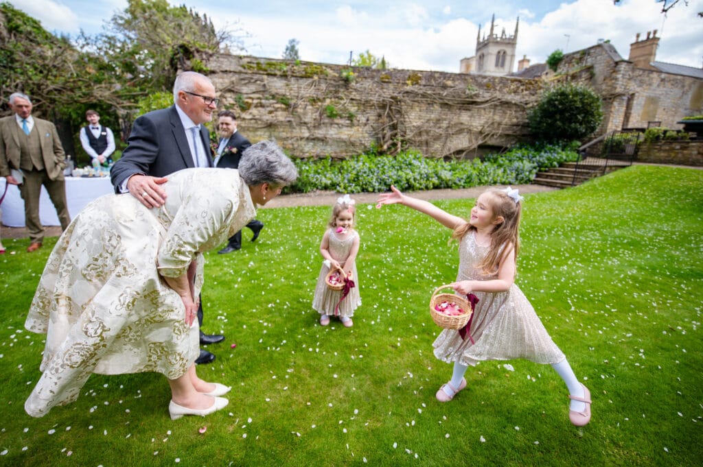Alison & Billy on their wedding day