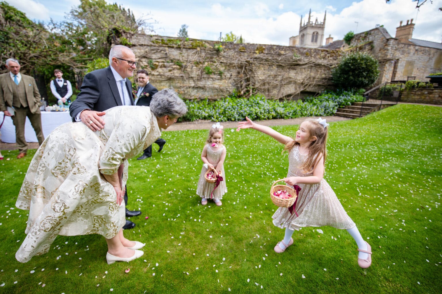 Alison & Billy on their wedding day