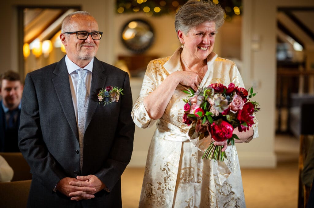 Alison & Billy on their wedding day