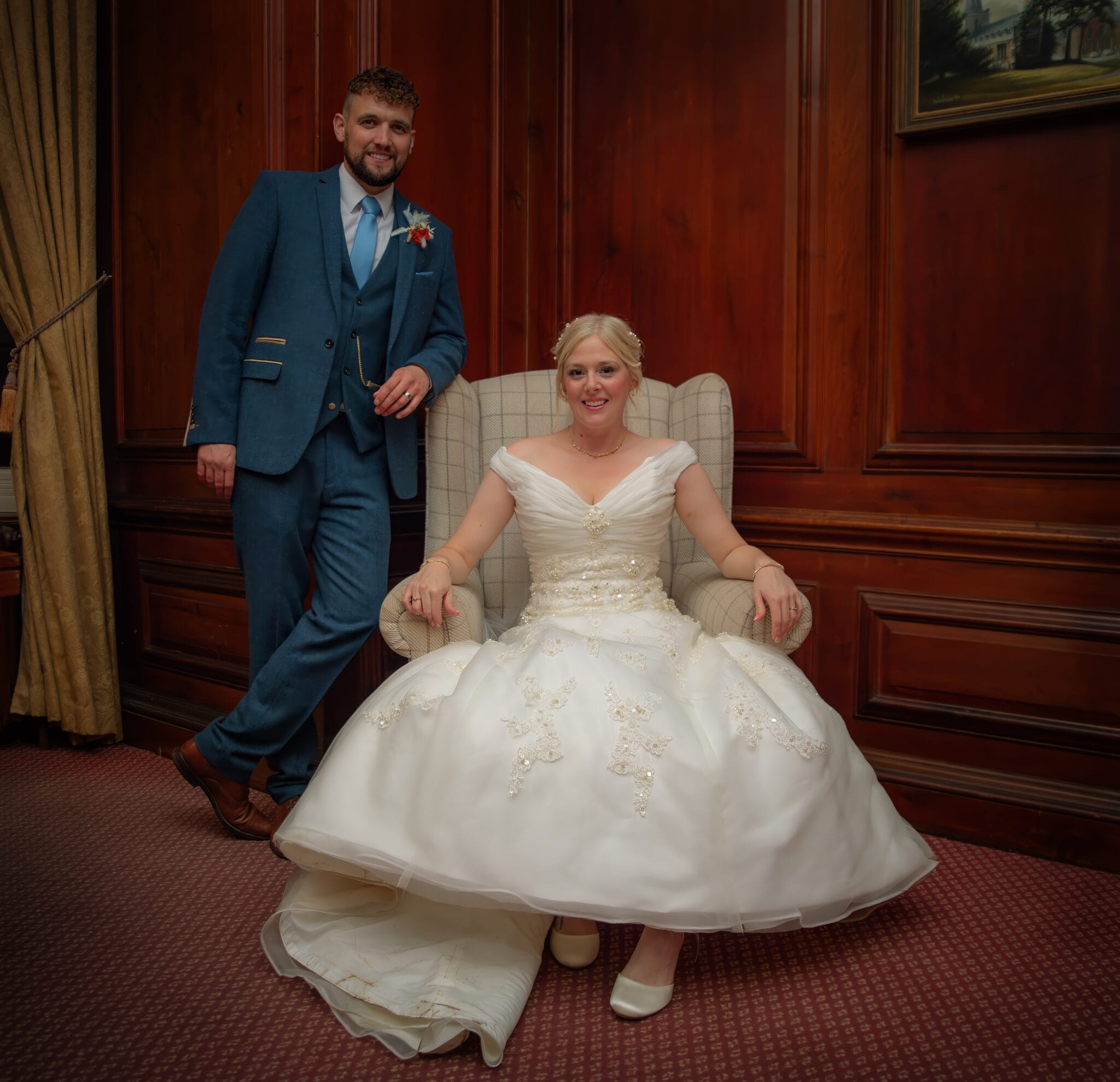 Emma & Alex – Brooksby Hall, Leicestershire