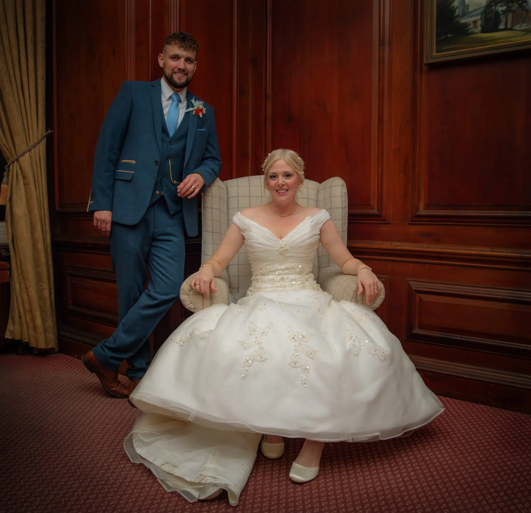 Emma & Alex – Brooksby Hall, Leicestershire