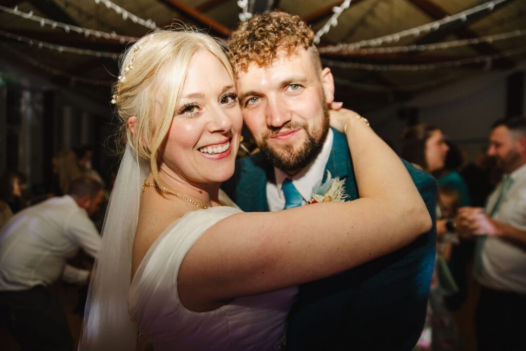 Emma & Alex on their wedding day