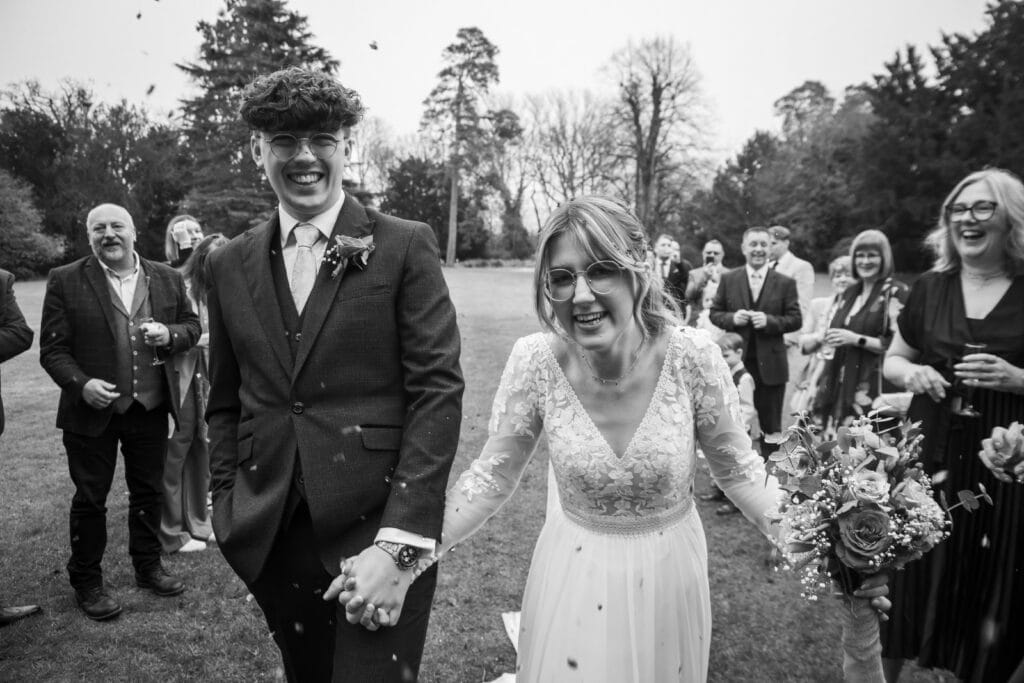 Lauren & Jacob on their wedding day