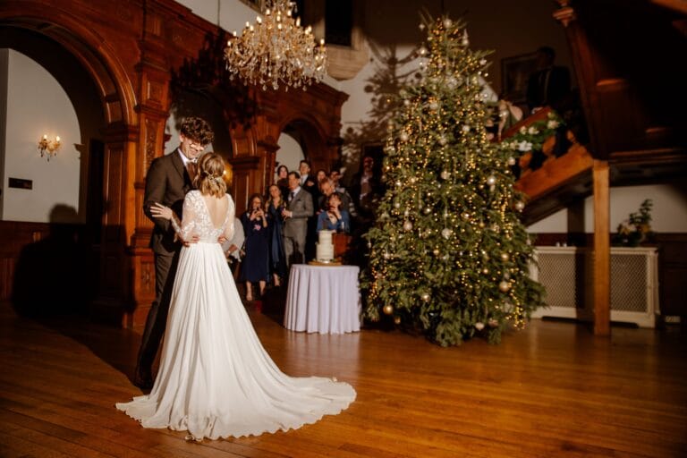 Lauren & Jacob on their wedding day
