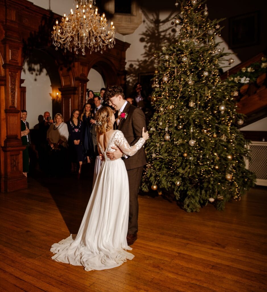 Lauren & Jacob on their wedding day