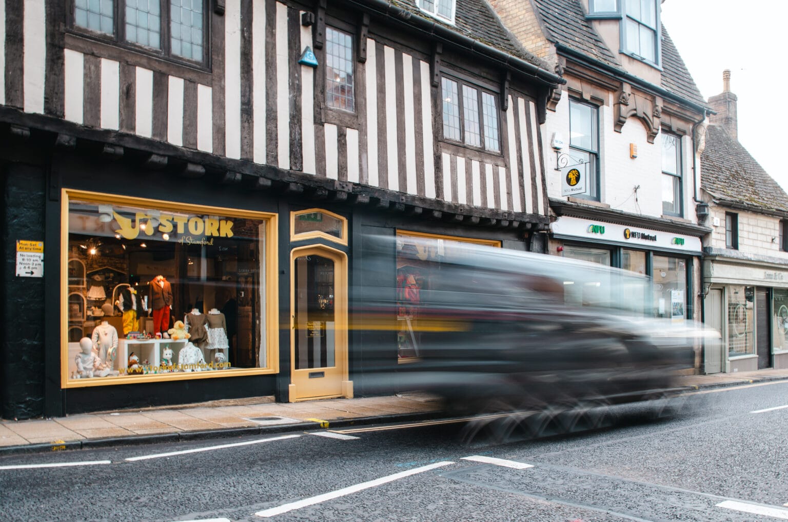 Inside the Stork of Stamford shop