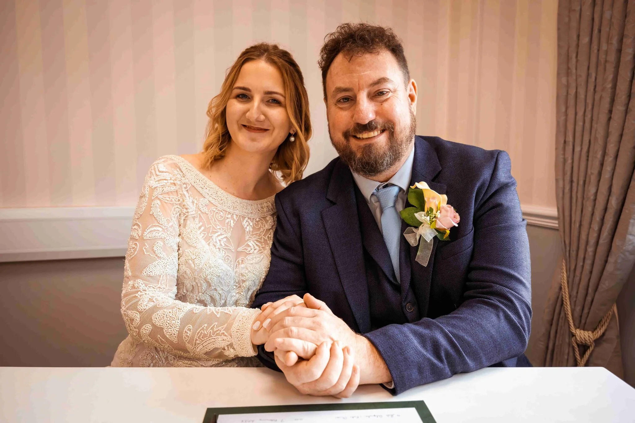 Gosia & Andrian on their wedding day