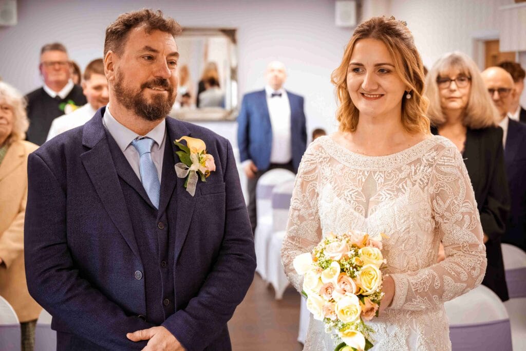 Gosia & Andrian on their wedding day
