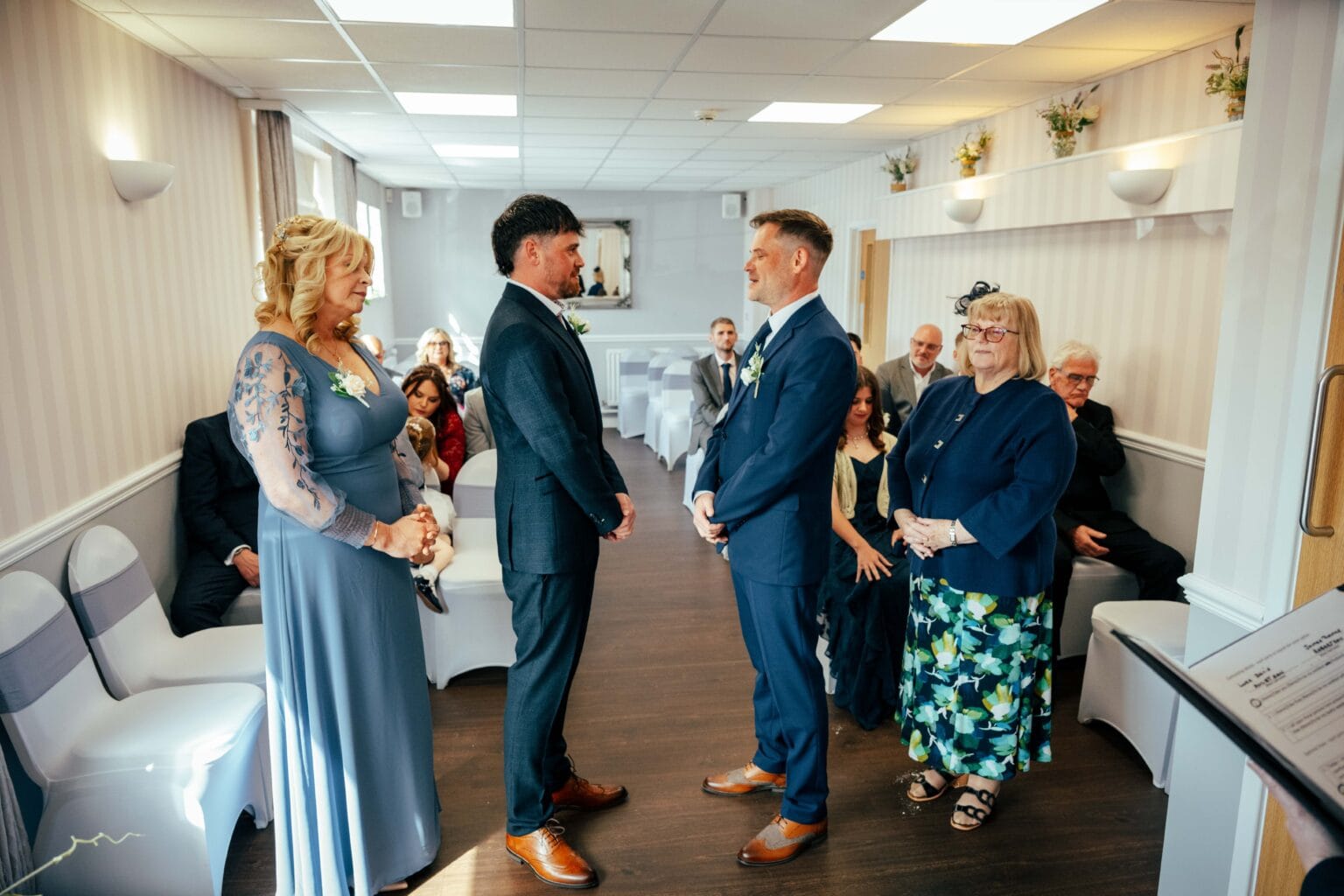 James & Luke on their wedding day