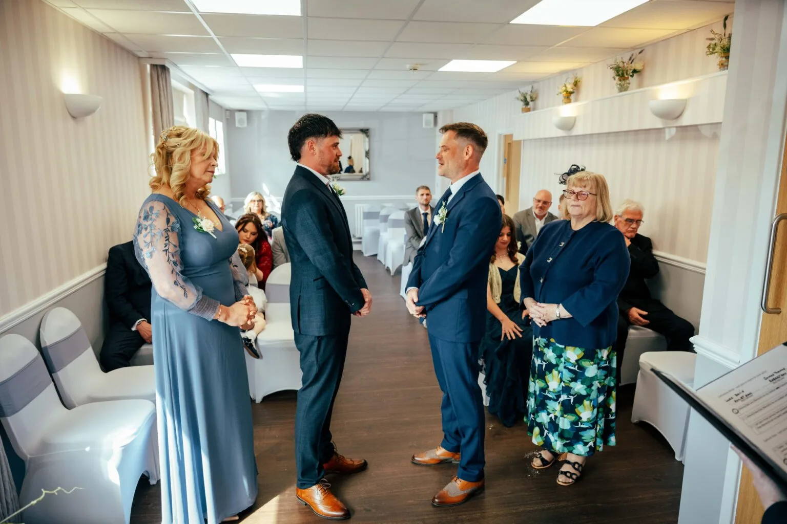 James & Luke on their wedding day